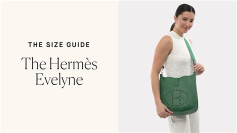 hermes evelyne rebag size guide.